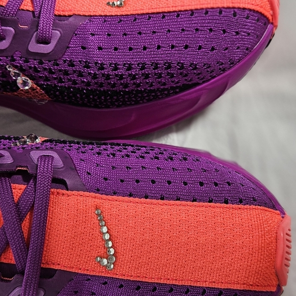 🌟New Bling Nike Sneaker Shoes Fly Knit Custom w/Crystal Rhinestones🌟 - Picture 3 of 9